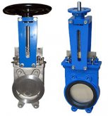 Knife gate valve type MU